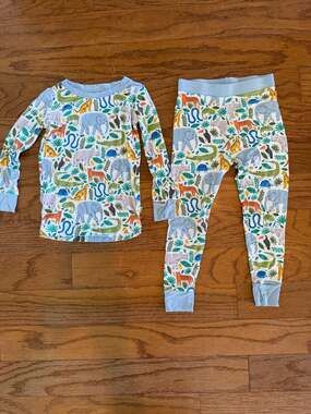 Little Sleepies Jungle Safari Two-Piece Bamboo Viscose Pajama Set - 18-24 Months